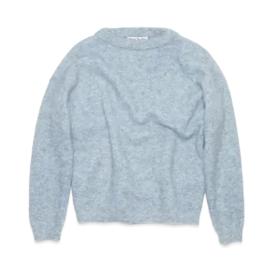 Acne Studios Wool Mohair Sweater "Denim Blue"
