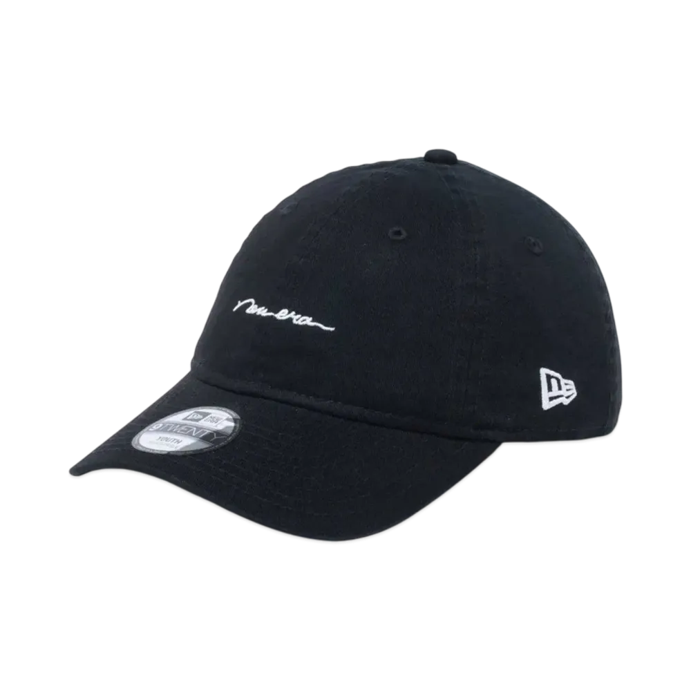 NEW ERA Youth 9Twenty Handwritten Logo "Black"