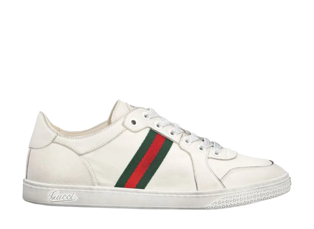 GUCCI Women's Stretch Sneakers "White"
