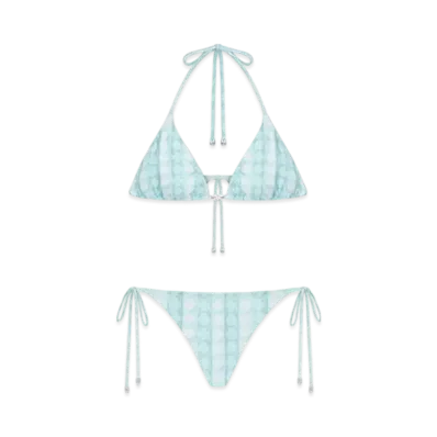 AMIRI Women's MA Quad Bikini "Ice Blue"