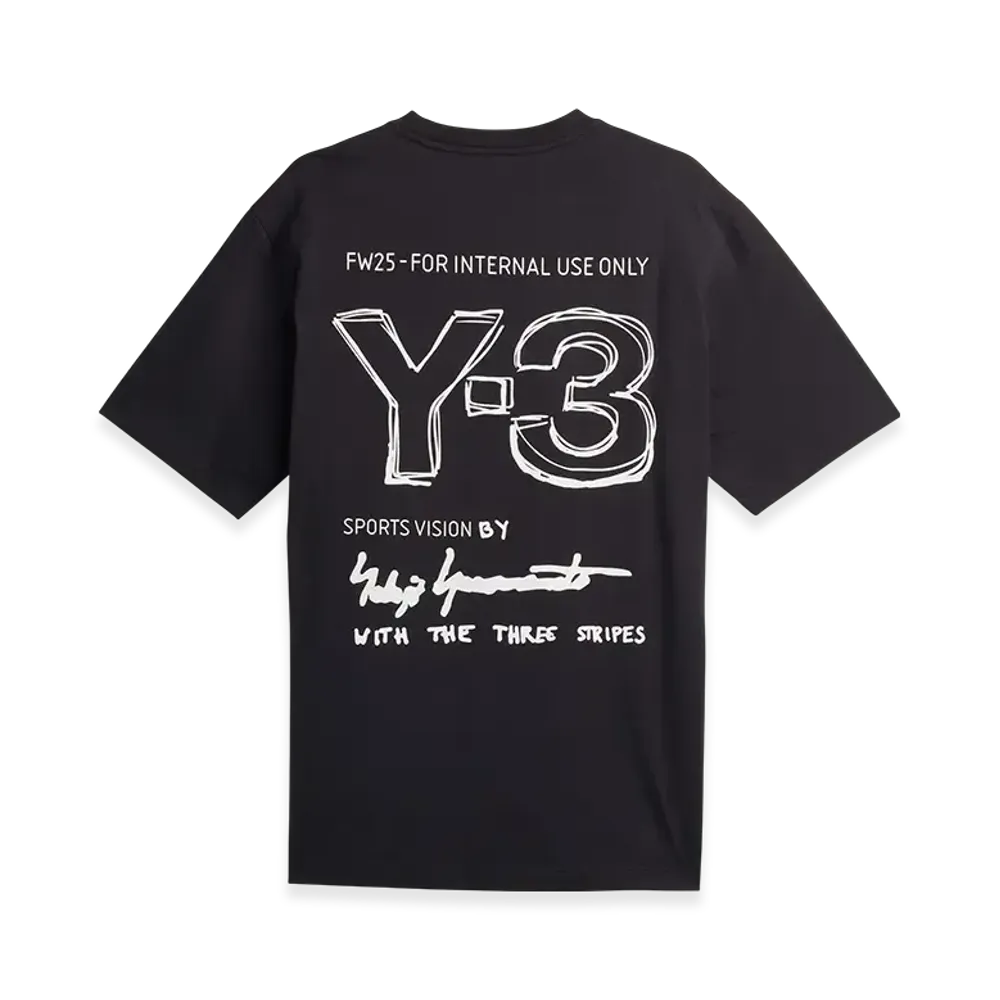 Y-3 Short Sleeve Tee "Black"