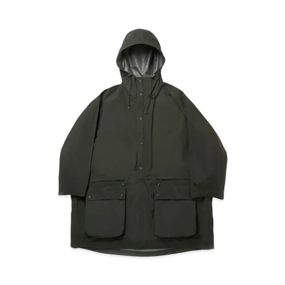 DAIWA PIER39 Gore-Tex Windstopper Tech Rain Poncho "Dark Olive"