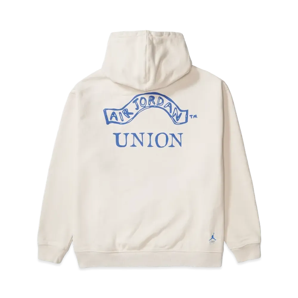 UNION x Nike Jordan Fleece Hoodie (US Size) "White" IB5116-104