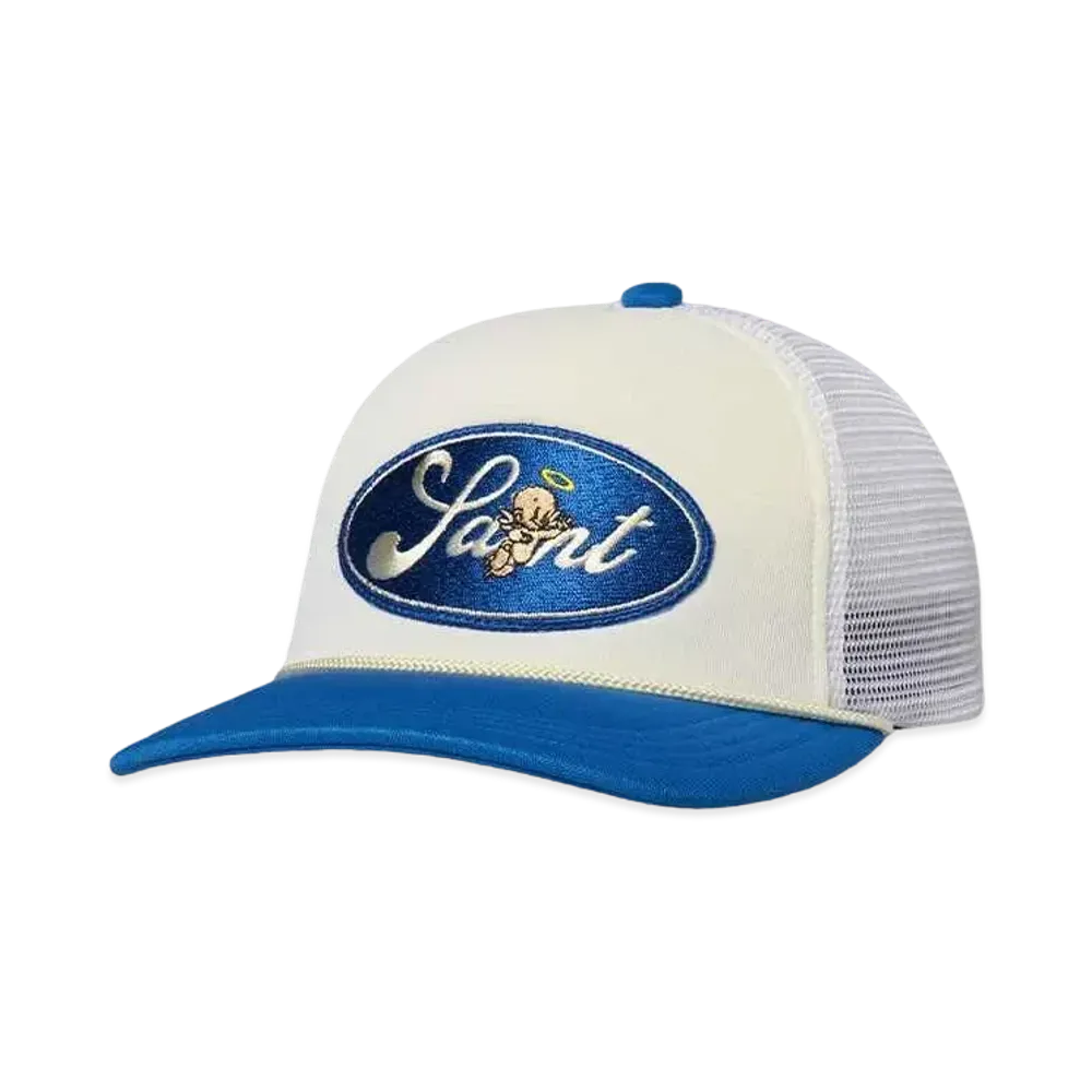 SAINT Mxxxxxx 22SS BBY MICHAEL CAP "White Blue"