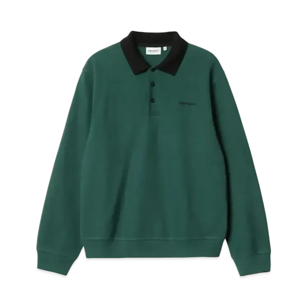 Carhartt L S Vance Rugby Shirt "Green"