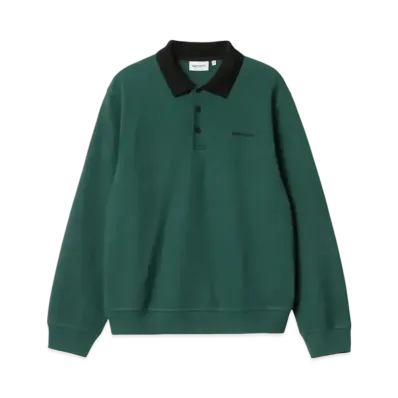 Carhartt L S Vance Rugby Shirt "Green"
