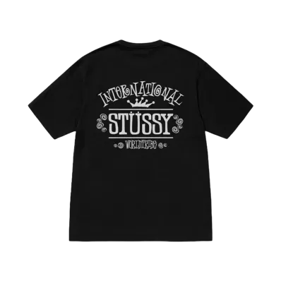 Stussy Worldwide Tee Pigment Dyed "Black"