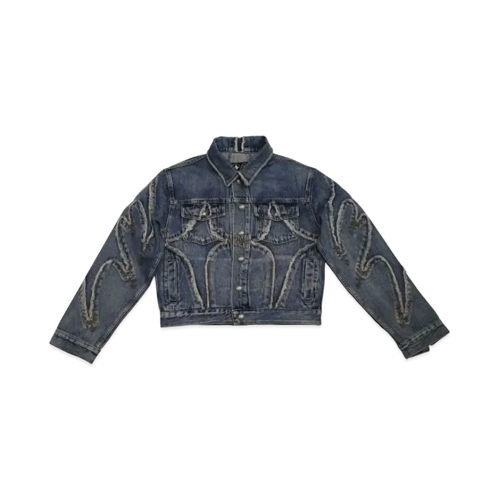 THUG CLUB Denim Tribal Jacket "Denim"