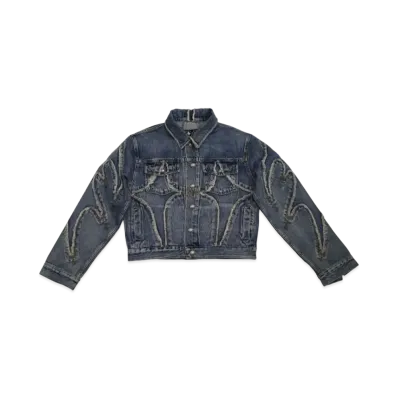 THUG CLUB Denim Tribal Jacket "Denim"
