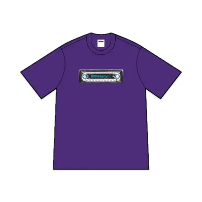 Supreme Receiver Tee "Purple"