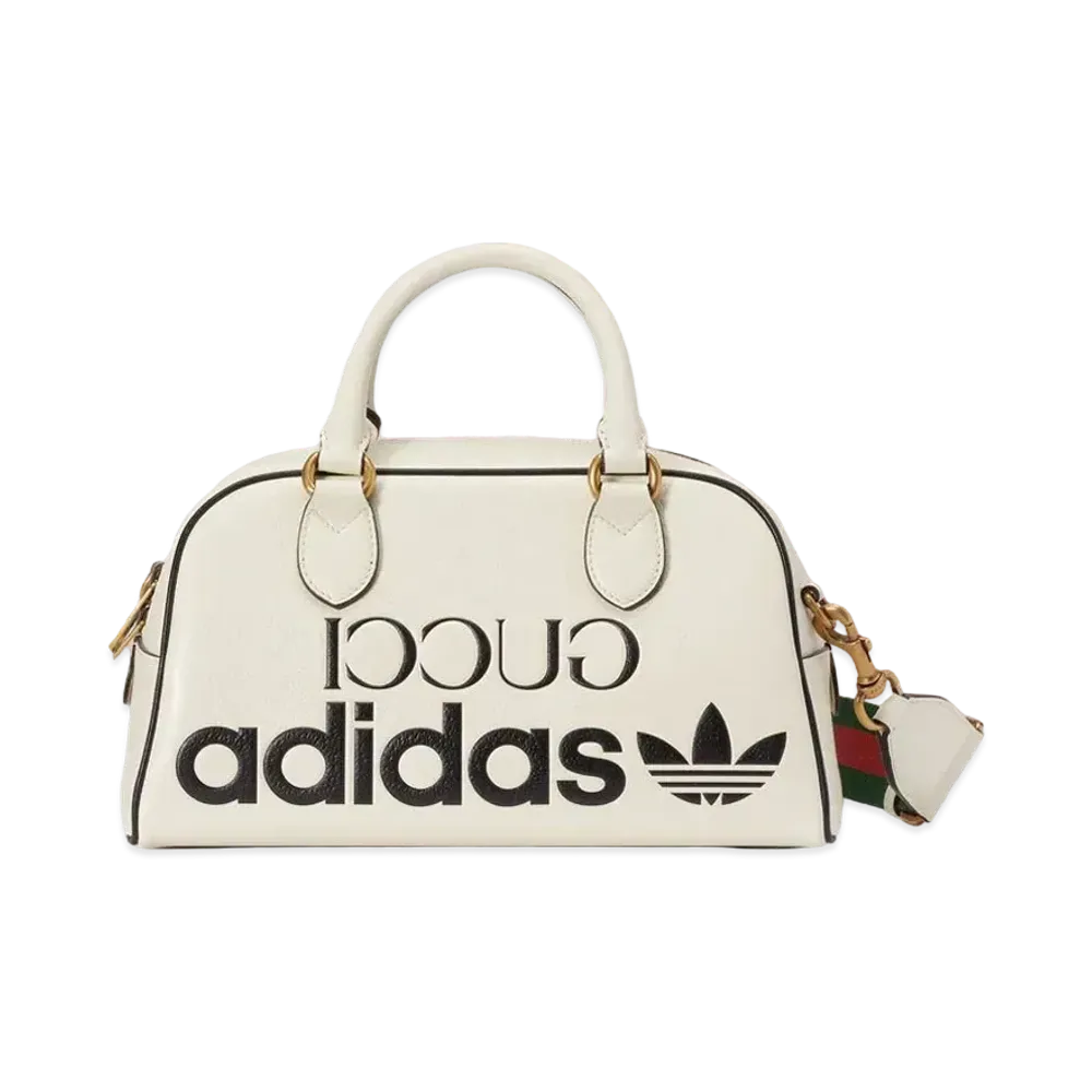 adidas x GUCCI Mini Duffel Bag "Off White"