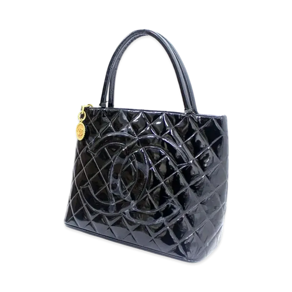CHANEL Enamel Reprint Tote