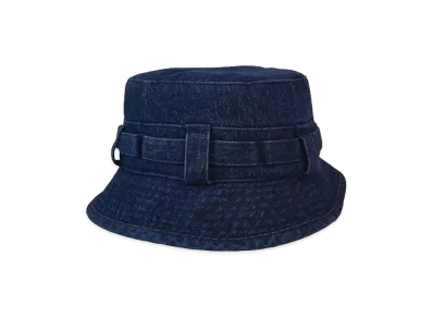 STABRIDGE Reversible Jungle Hat "Medium Washed Denim/Navy"