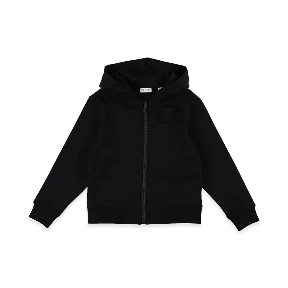 Burberry Kids Tech Fabric Sweatshirt "Black"