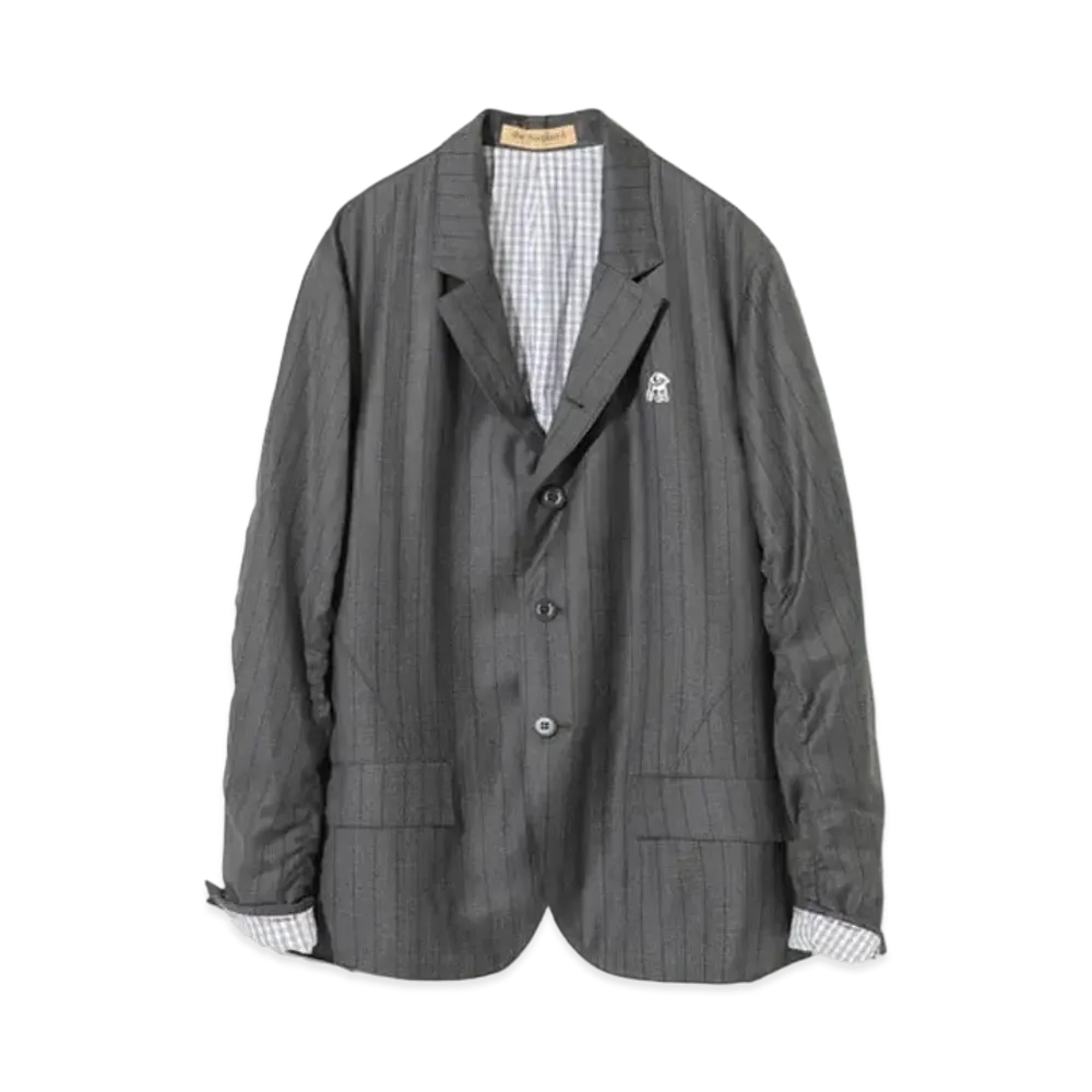 UNDERCOVER The Shepherd Wool Puckering Jacket "Gray"