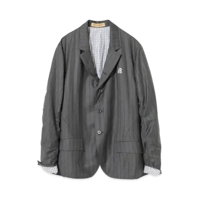 UNDERCOVER The Shepherd Wool Puckering Jacket "Gray"