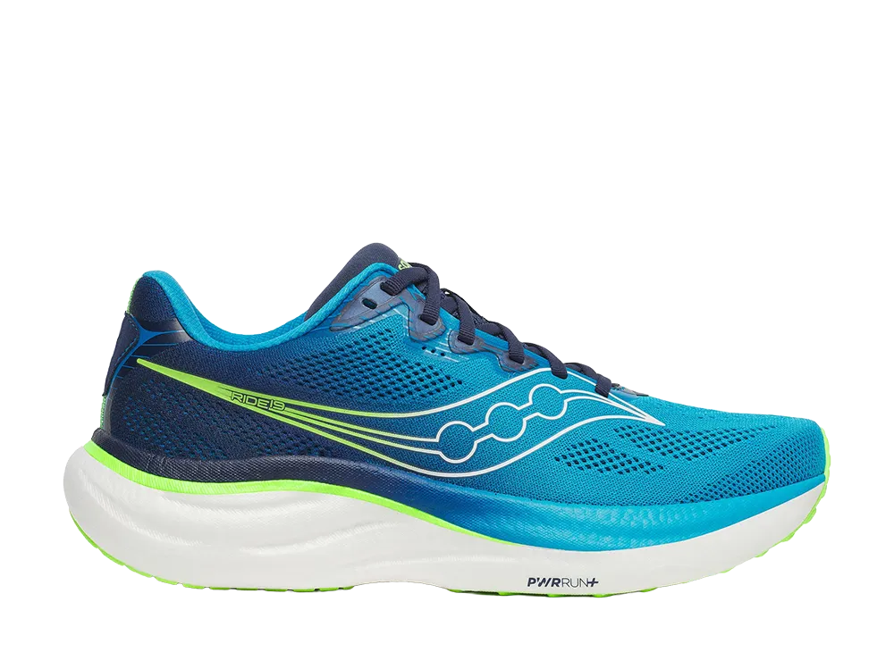 Saucony Ride 19 "Cobalt/Slime"