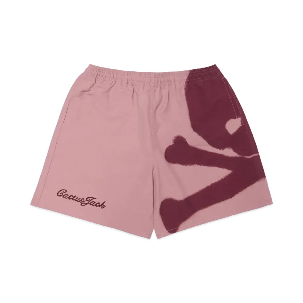 Travis Scott Cactus Jack For Mastermind Skull Shorts "Pink"