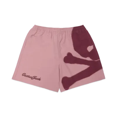 Travis Scott Cactus Jack For Mastermind Skull Shorts "Pink"