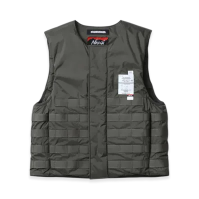 NEIGHBORHOOD x NANGA Tactical Down Vest "Olive Drab"