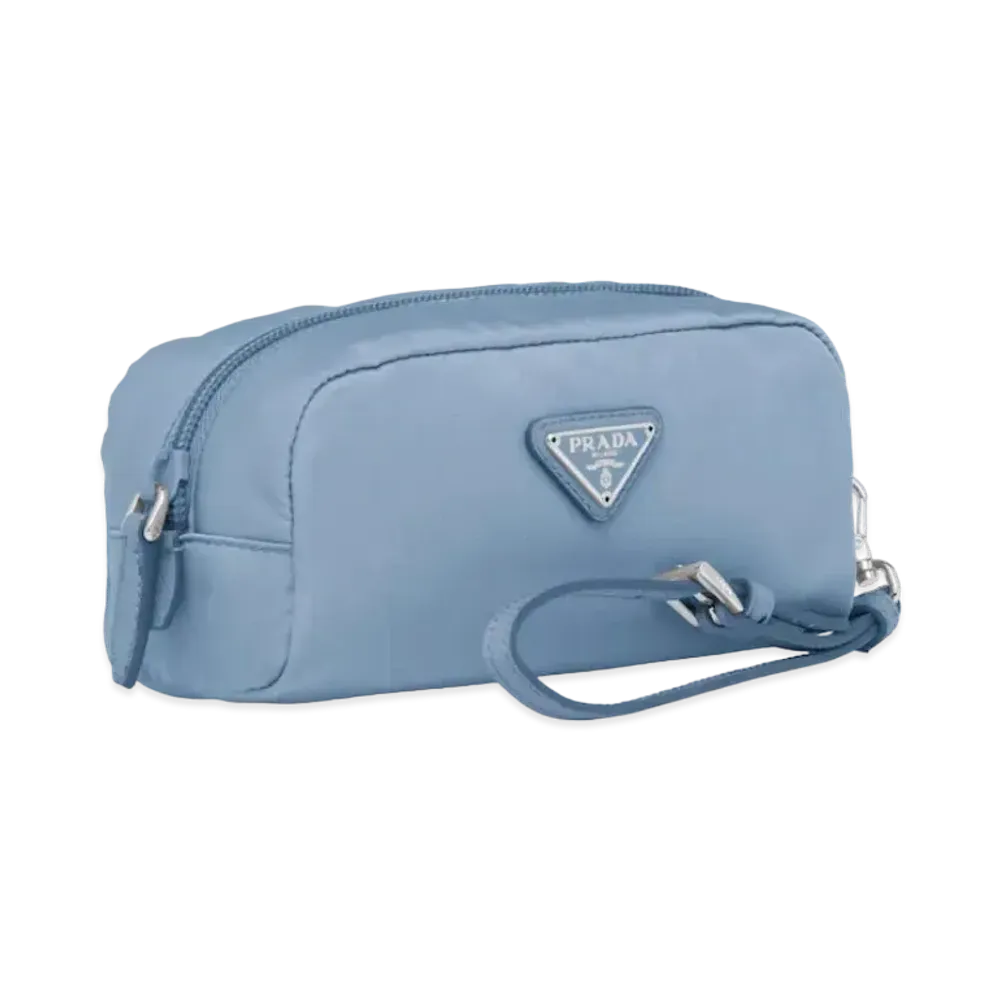 PRADA Re-Nylon Pouch "Light Blue"