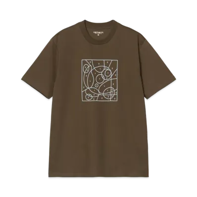Carhartt WIP S/S By The Numbers T-Shirt "Liberica/Air Sky"