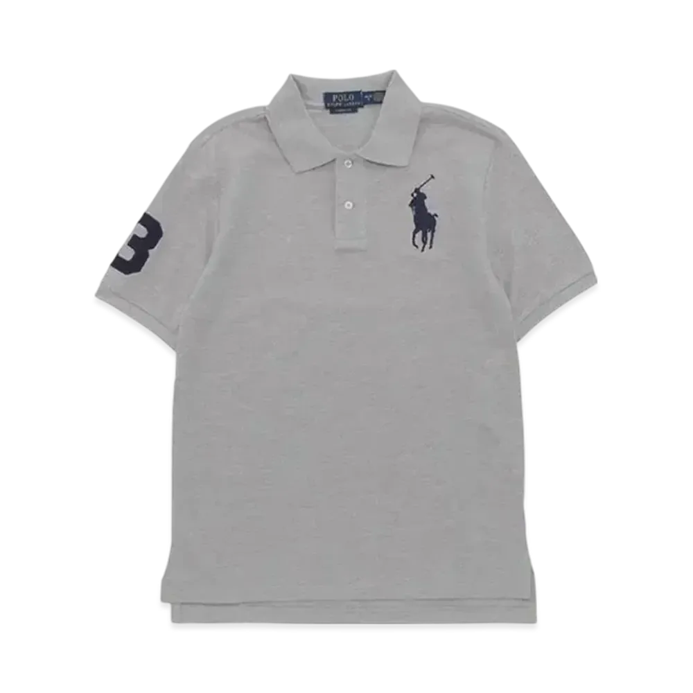 Polo Ralph Lauren Kids SS Big Pony Mesh Polo "Grey"