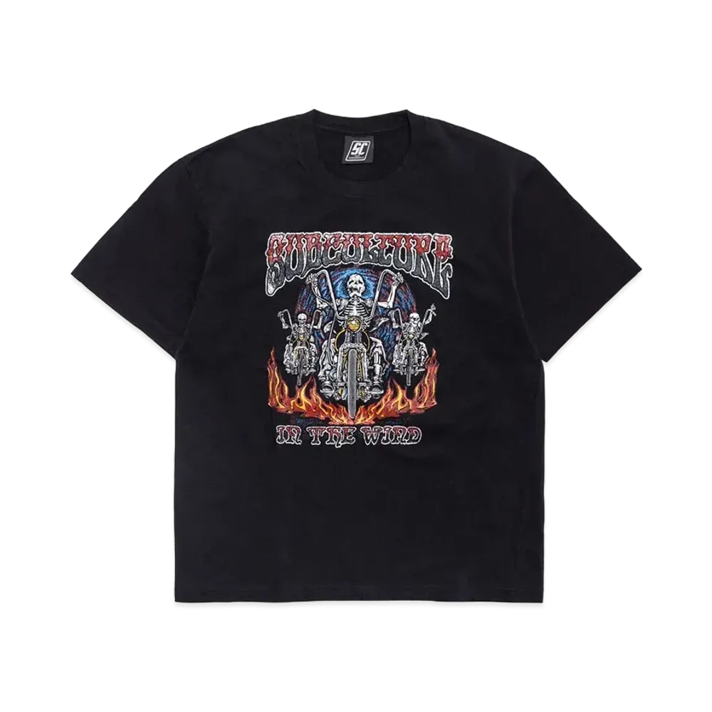 Subculture In The Wind T-Shirt "Black"