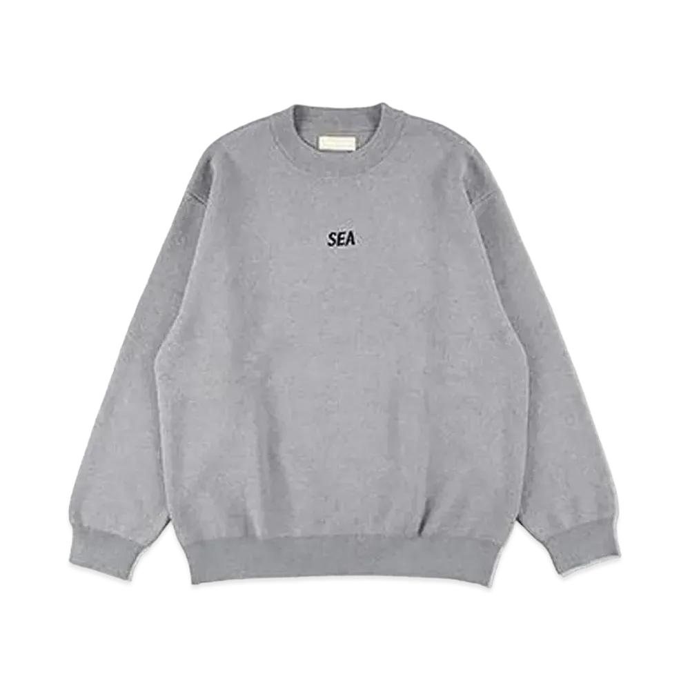 WIND AND SEA Cotton Cashmere Knit "Gray"