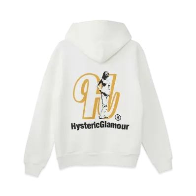 HYSTERIC GLAMOUR I'm Hysteric It Hoodie "White"