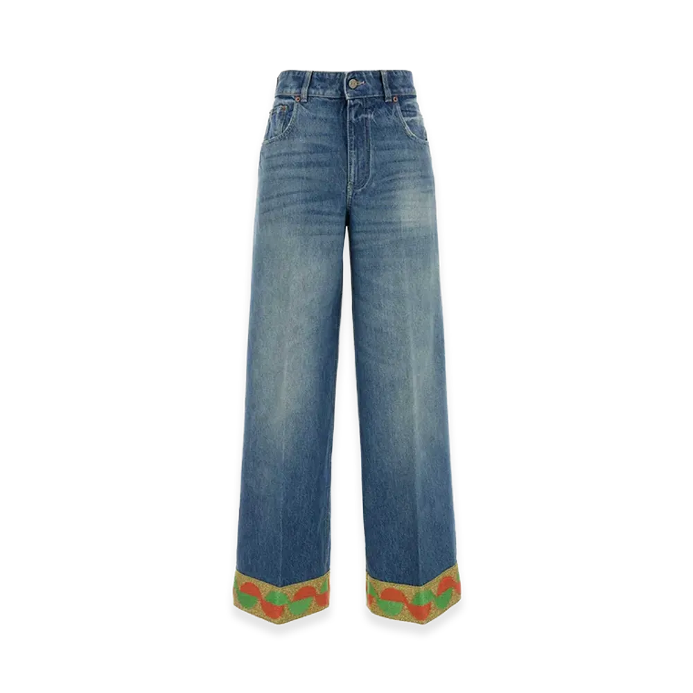 Valentino Women's Denim Jeans "Light Blue"