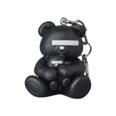 UNDERCOVER x BE@RBRICK Bear Keychain "Black"