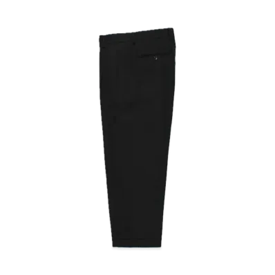 WACKO MARIA x Dormeuil Pleated Trousers (Two Tuck) "Black"
