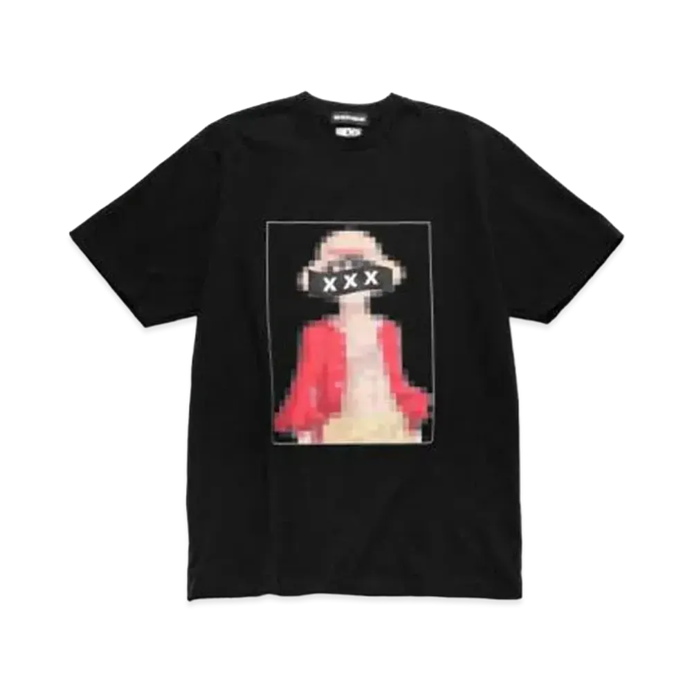 GOD SELECTION XXX x ONE PIECE T-SHIRT GX-S21-OPST-01 "Black"