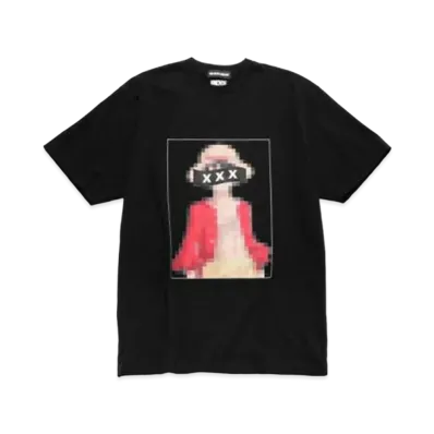 GOD SELECTION XXX x ONE PIECE T-SHIRT GX-S21-OPST-01 "Black"