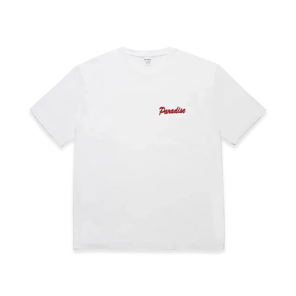 WACKO MARIA Washed Heavy Weight T-Shirt "White"