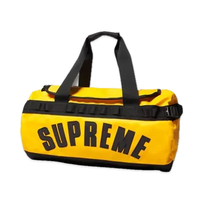 Supreme x The North Face Arc Logo Base Camp Duffle Bag "Yellow"