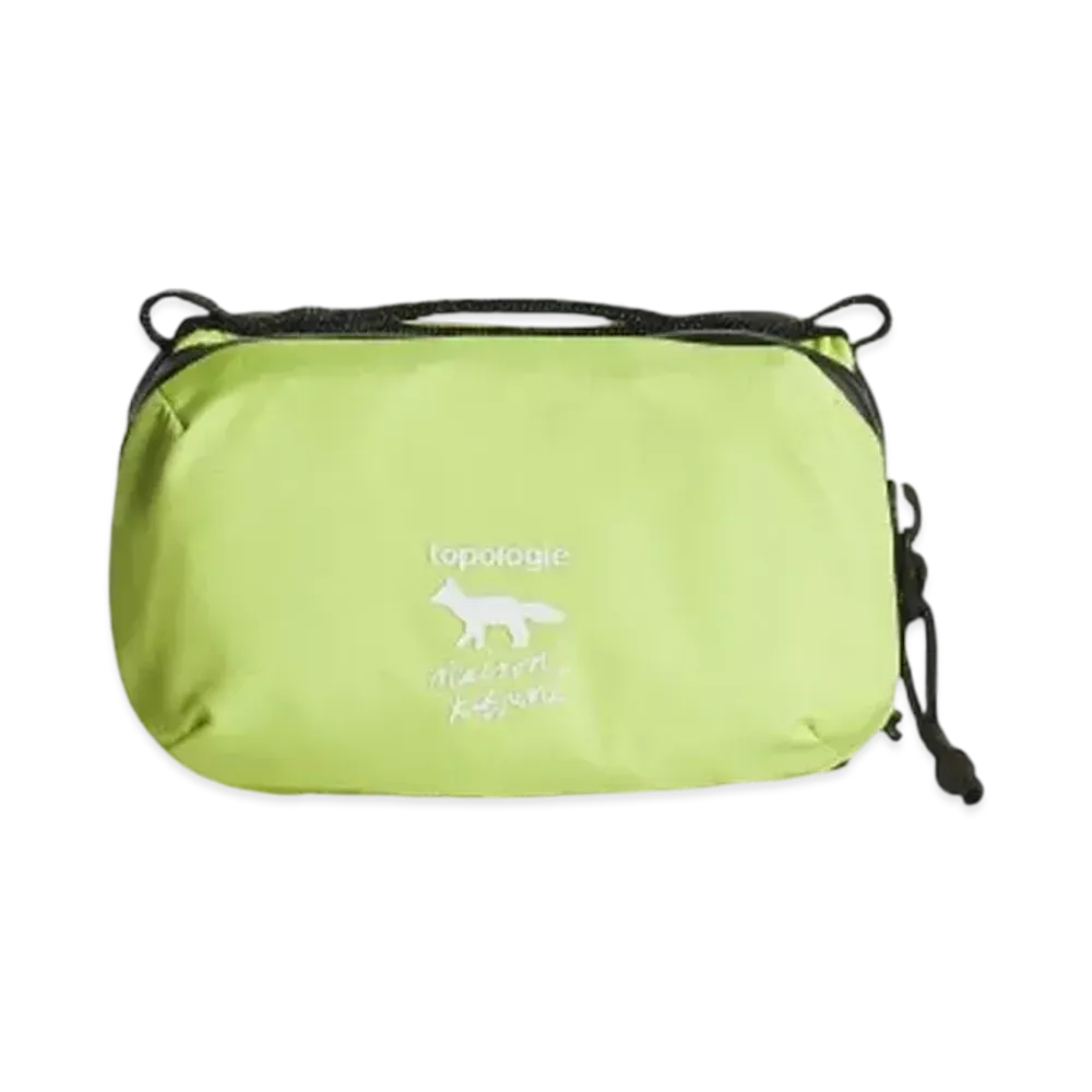 Maison Kitsune x Topologie Mini Bottle Sacoche "Citron Vert"
