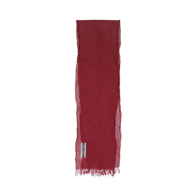 OUR LEGACY Scarfs "Red"