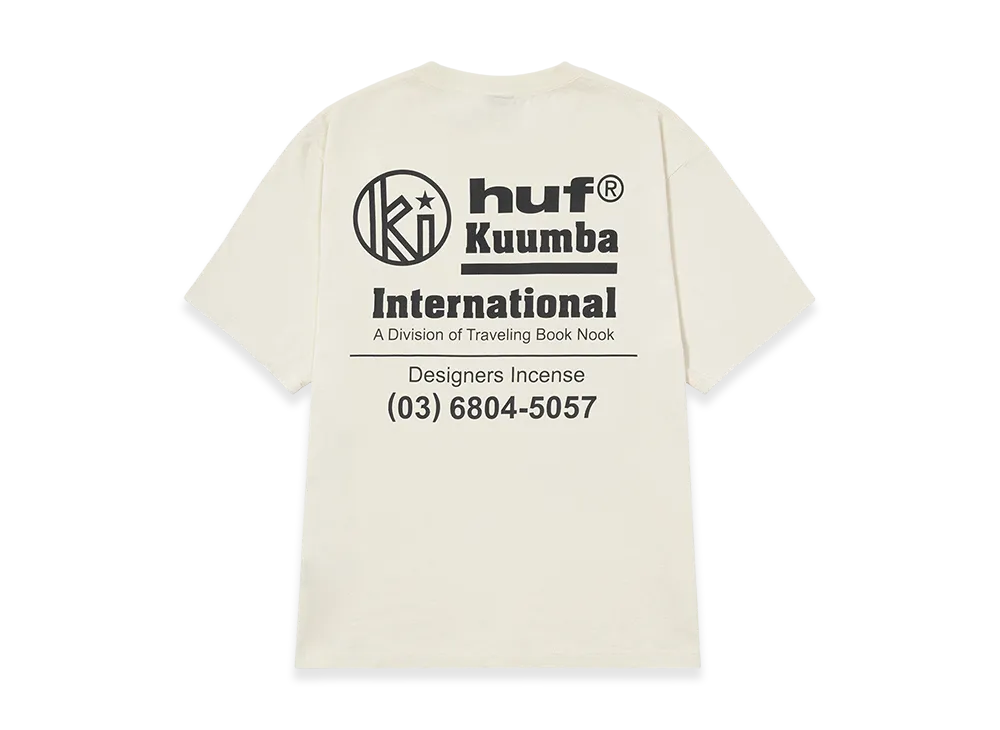 HUF x KUUMBA International Tee "Cream"