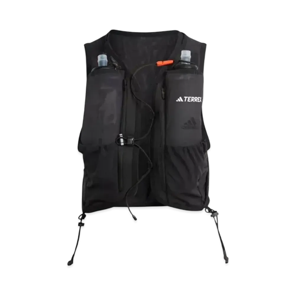 adidas Terex 5L Aeroready Trail Running Vest "Black/Impact Orange"
