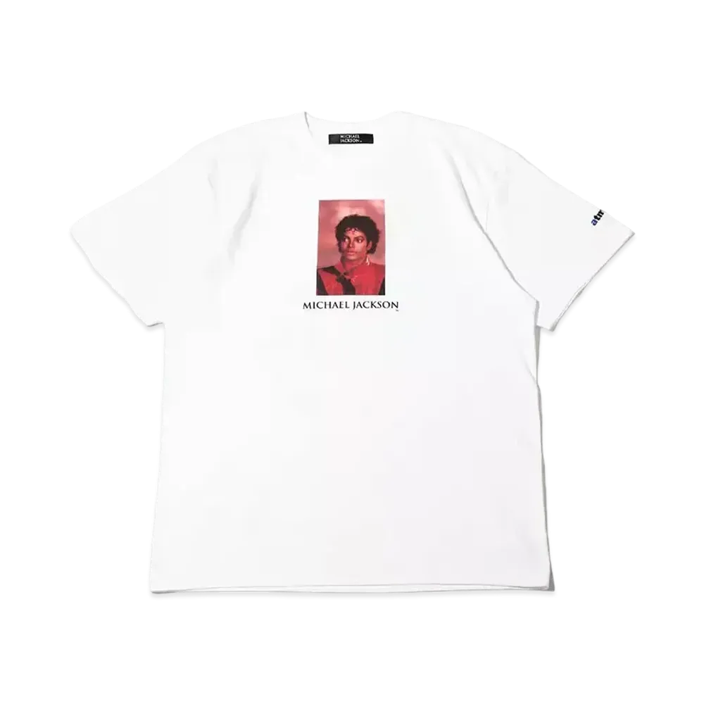 atmos x Michael Jackson Face Tee "White"