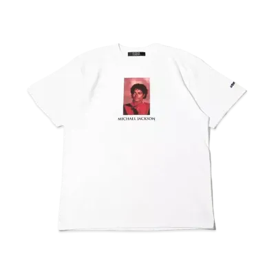 atmos x Michael Jackson Face Tee "White"