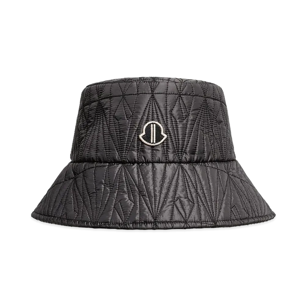 MONCLER x Rick Owens Bucket Hat "Black"