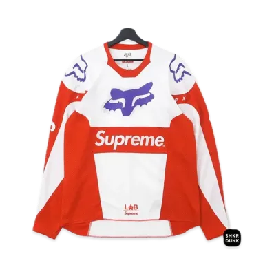 Supreme x Fox Racing Moto Jersey Top "Red"