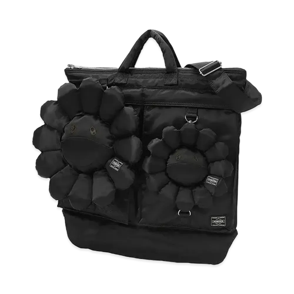 PORTER x Takashi Murakami 2Way Helmetbag "Black"