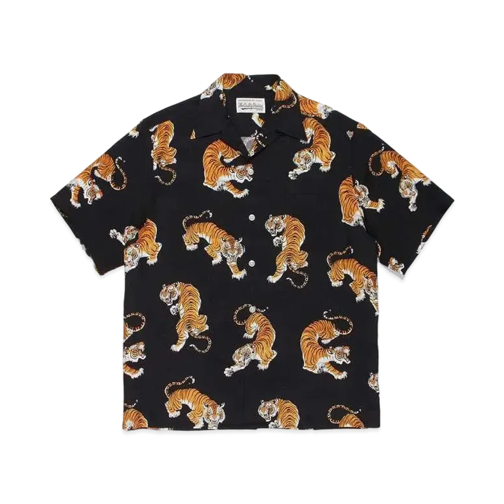WACKO MARIA TIM LEHI / HAWAIIAN SHIRT "Black"