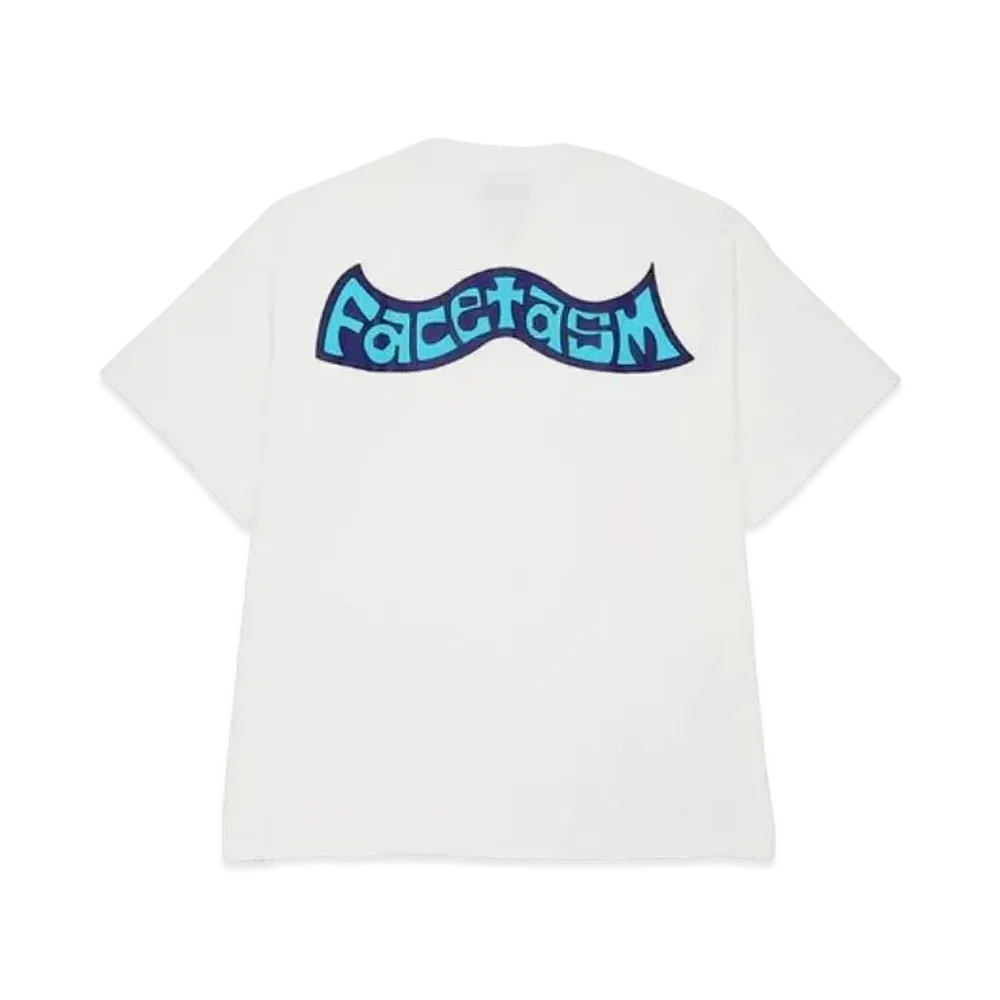 FACETASM 90s Graphic Big Tee "White"