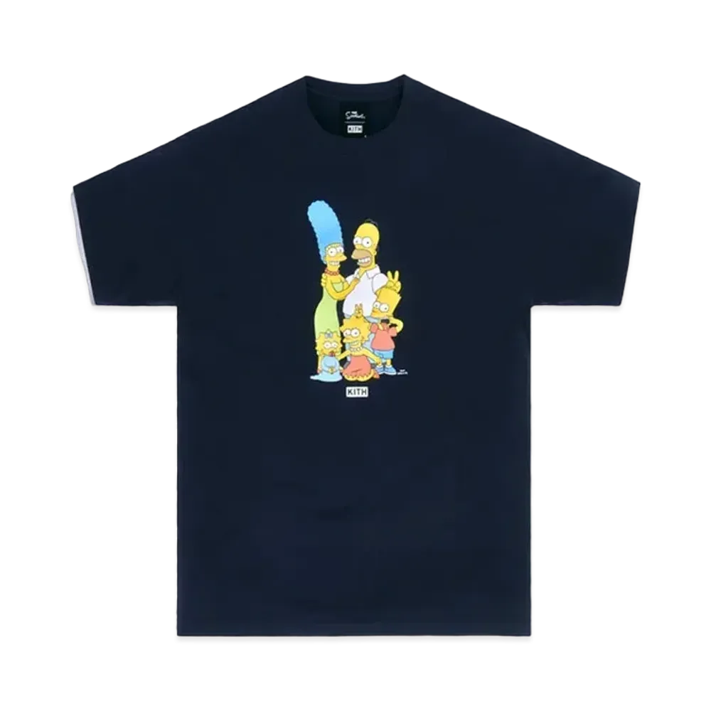 Kith The Simpsons Portrait Tee "Navy"