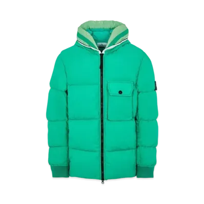 Stone Island 43432 NASLAN LIGHT WATRO DOWN-TC "Green"